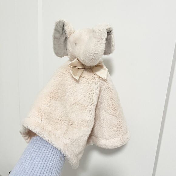 Monique Lhuillier for Pottery Barn Kids Pink Soft Elephant Lovey Blanket - Picture 1 of 5